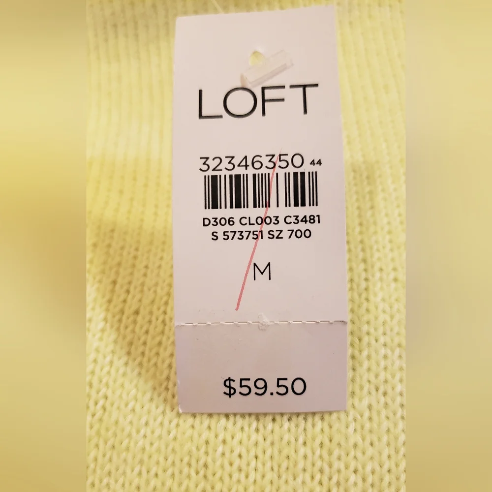 NWT LOFT Turtleneck Sweater Size M 🥝 - Picture 3 of 4